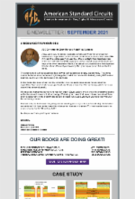 September 2021 Newsletter