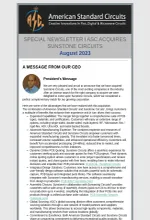 ASC Special Newsletter: ASC Acquires Sunstone Circuits