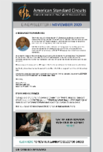 November 2020 Newsletter