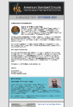 October 2021 Newsletter